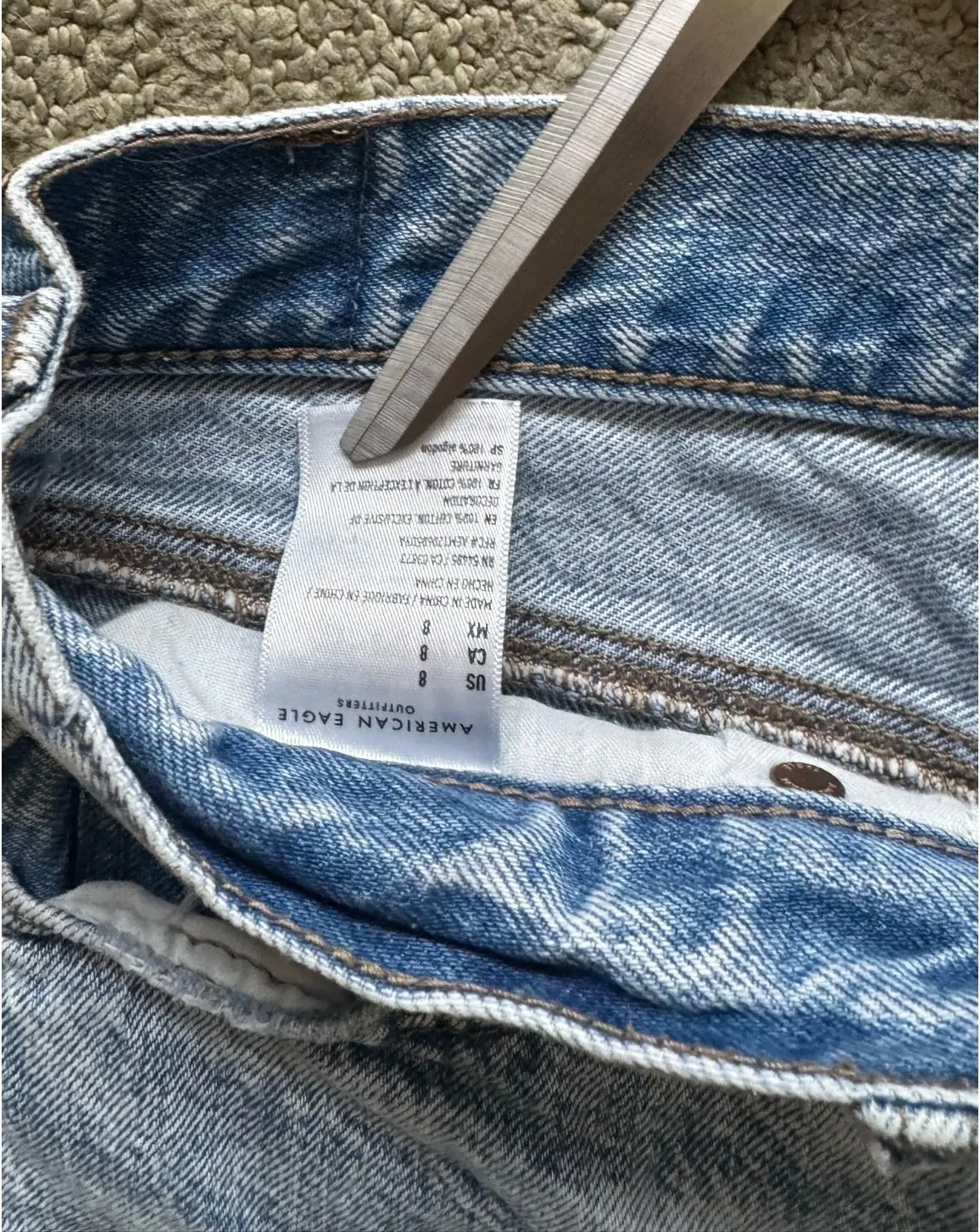 American Eagle Jean Shorts Distressed - Image 4