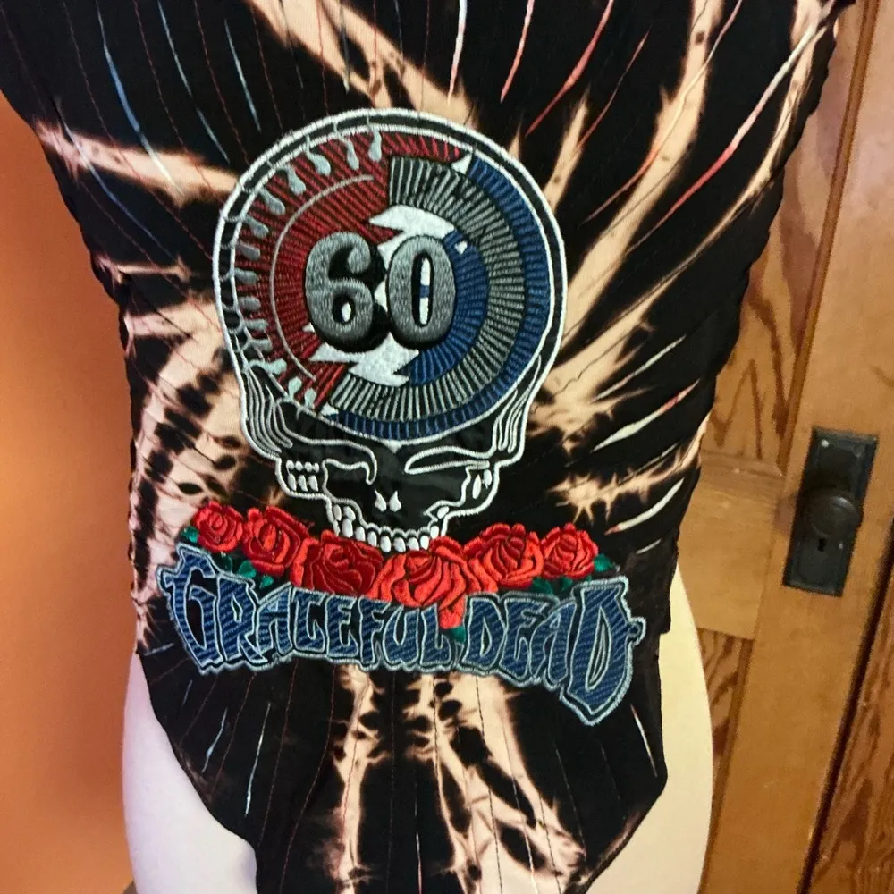 Grateful Dead 60th anniversary tie dye halter top - Image 8