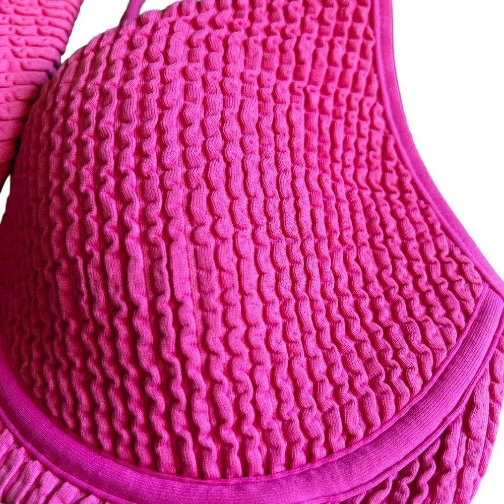 Luli Fama Pura Curiosidao Peekaboo Bikini‎ Top nwt - Image 3