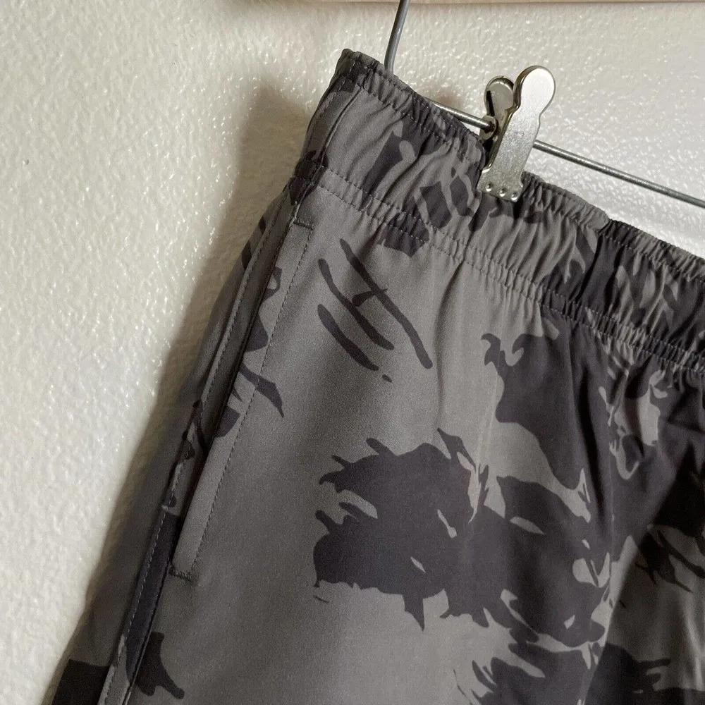 NFQ Womens Athletic Shorts 2XL Camo Black Gray Gym Running Crossfit Active 3in Size 2X - Image 3