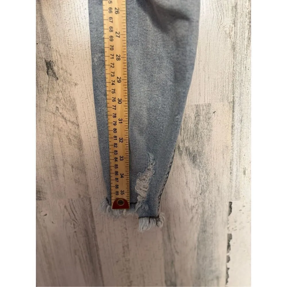 Light blue ripped skinny jeans - Image 9