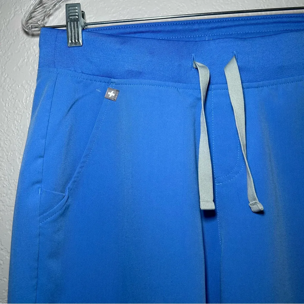 FIGS  Zamora Jogger Scrub Pants Women's Vivid Blue - Image 3