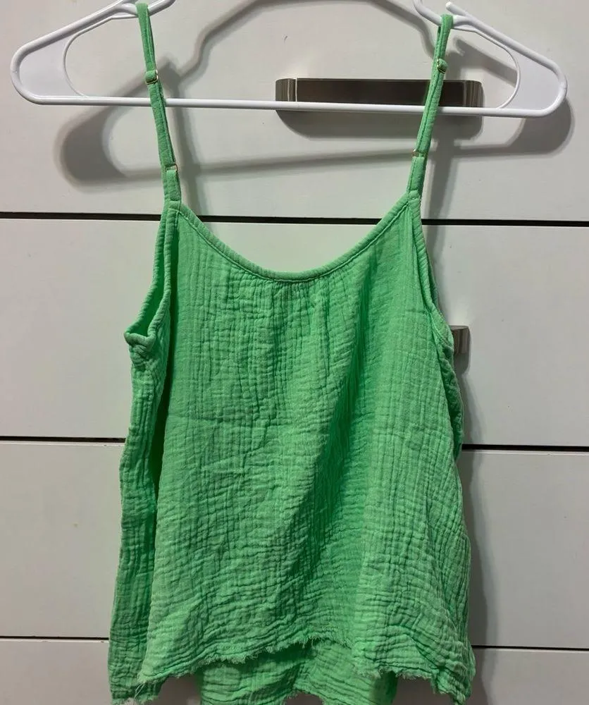 Nation LTD Green Swing Cami Tank - Image 3