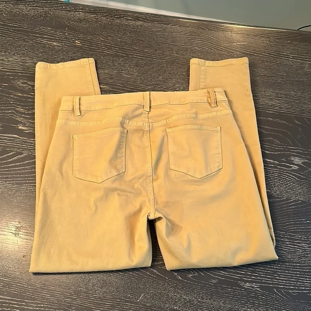 Soft Surroundings Green Ankle Stretch Jeggings, Size Medium - Image 5