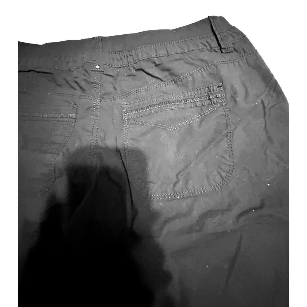 Gloria Vanderbilt Women’s Above Knee Shorts Size 8 Color Navy Sku 1024 - Image 7