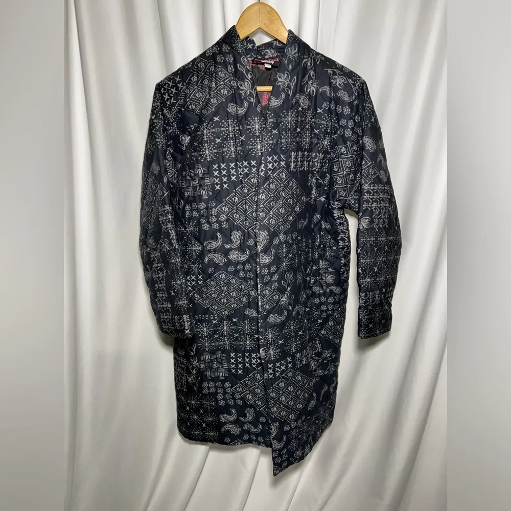 Johnny Was Ruth Quilted Jacket | L Gray Size L - Image 6