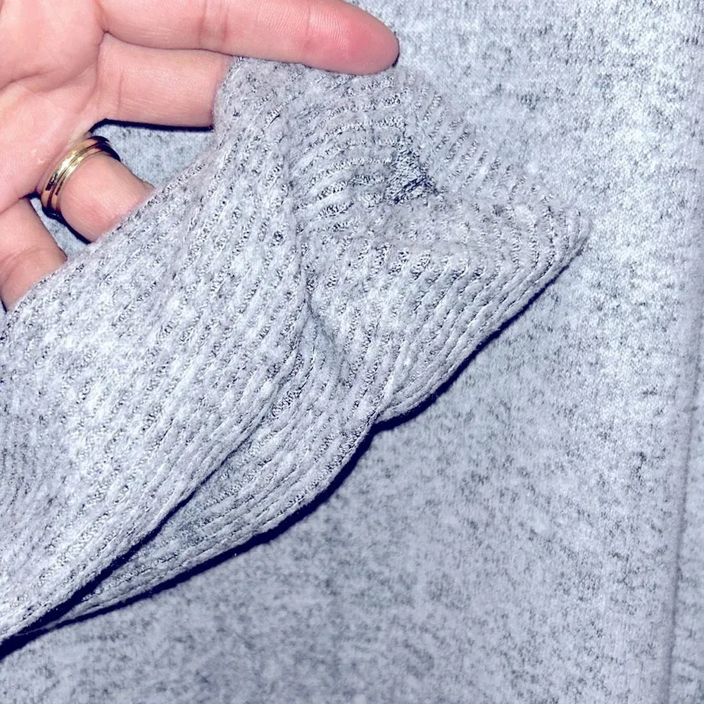 ALYX Heather Grey Crossdye Fuzz top Gray Size XL - Image 3