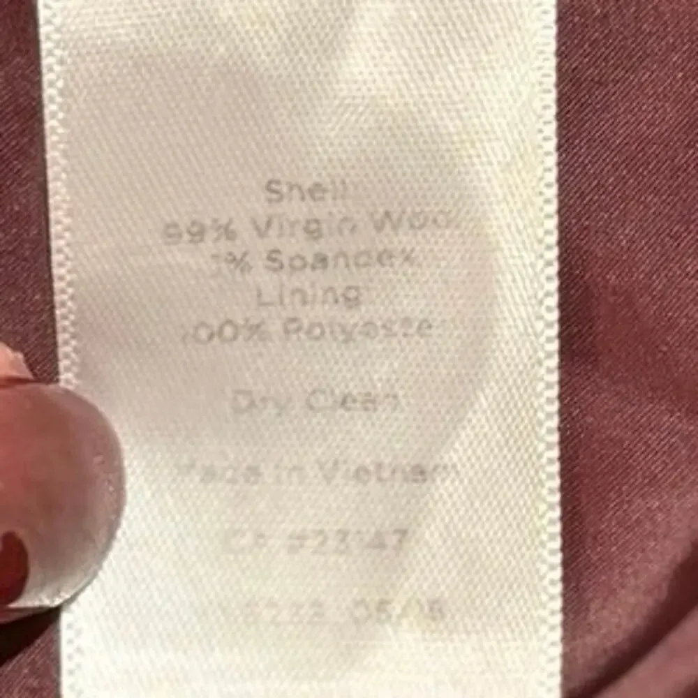 Talbots Blazer Women‎ 10P Gray Wool Fabric Woven in Italy Single Button NWOT - Image 8