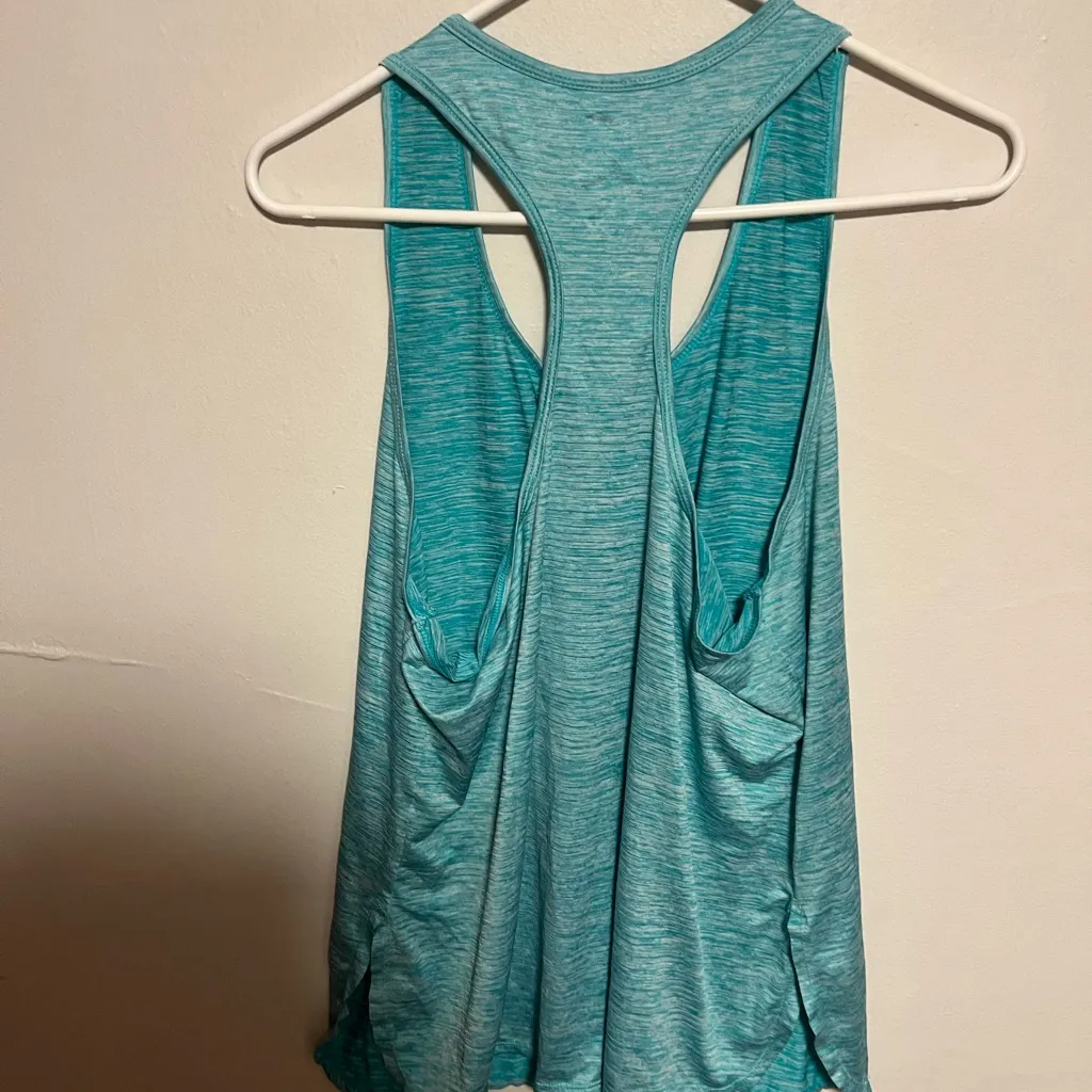 Athletic Works Aqua Blue Tank Top - Image 4