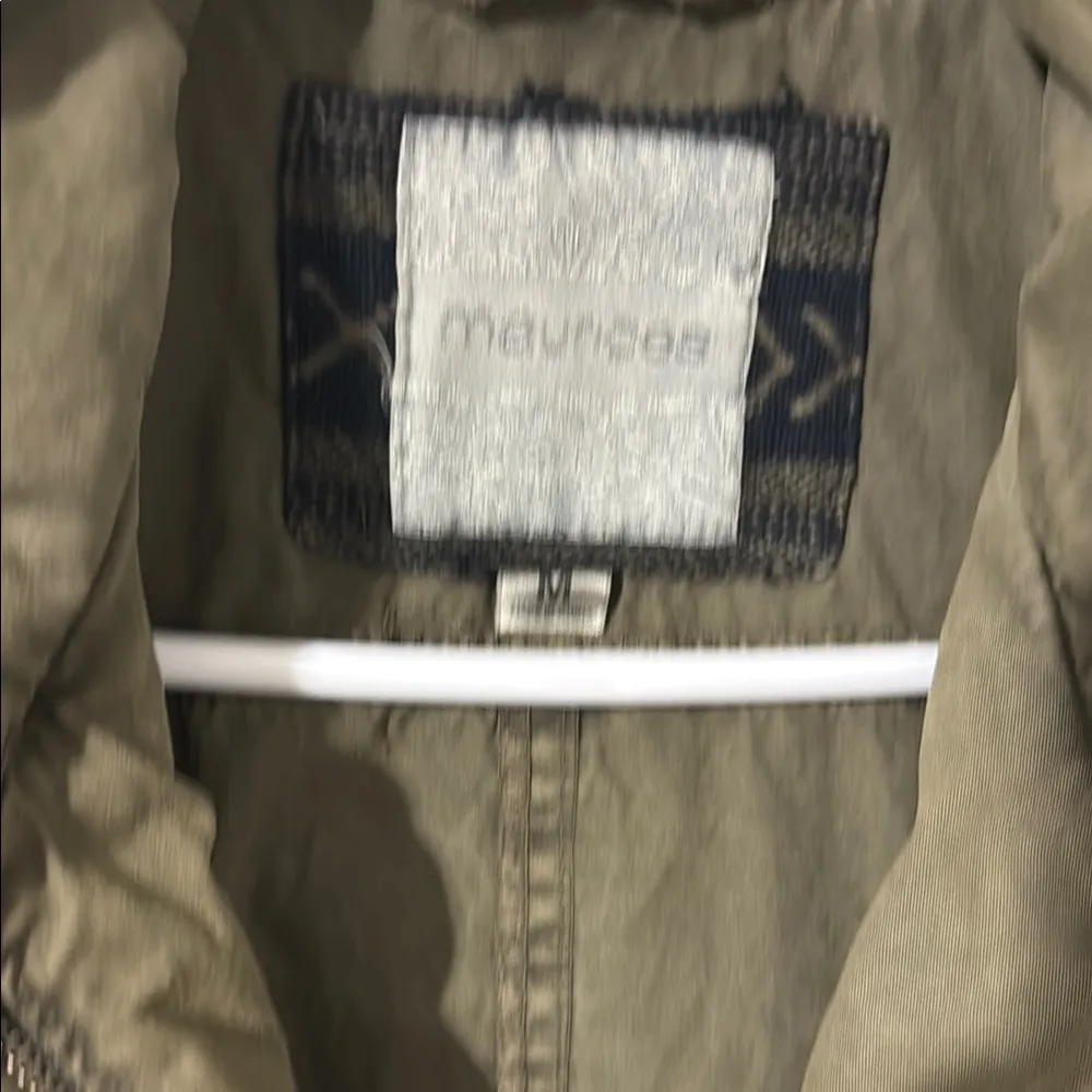 Maurices Olive Green Jacket with Patterned Accents - Image 4