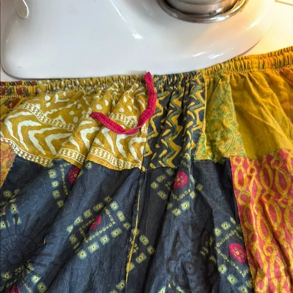 Handmade patchwork pants - Image 2