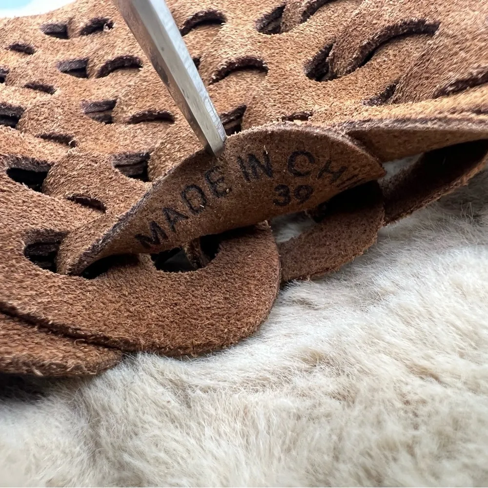 Rag & Bone Bailey Suede Sherpa-Lined Slides - Image 6