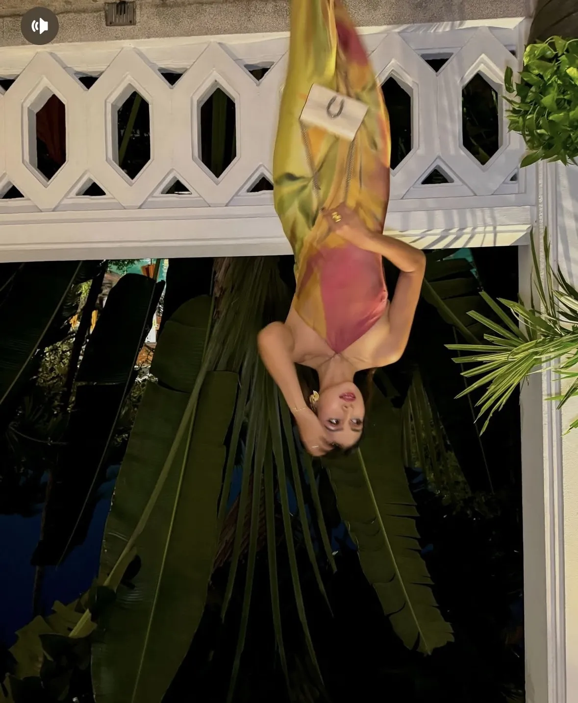 Zara maxi dress one shoulder tie dye satin floral effect party wedding cocktail - Image 11