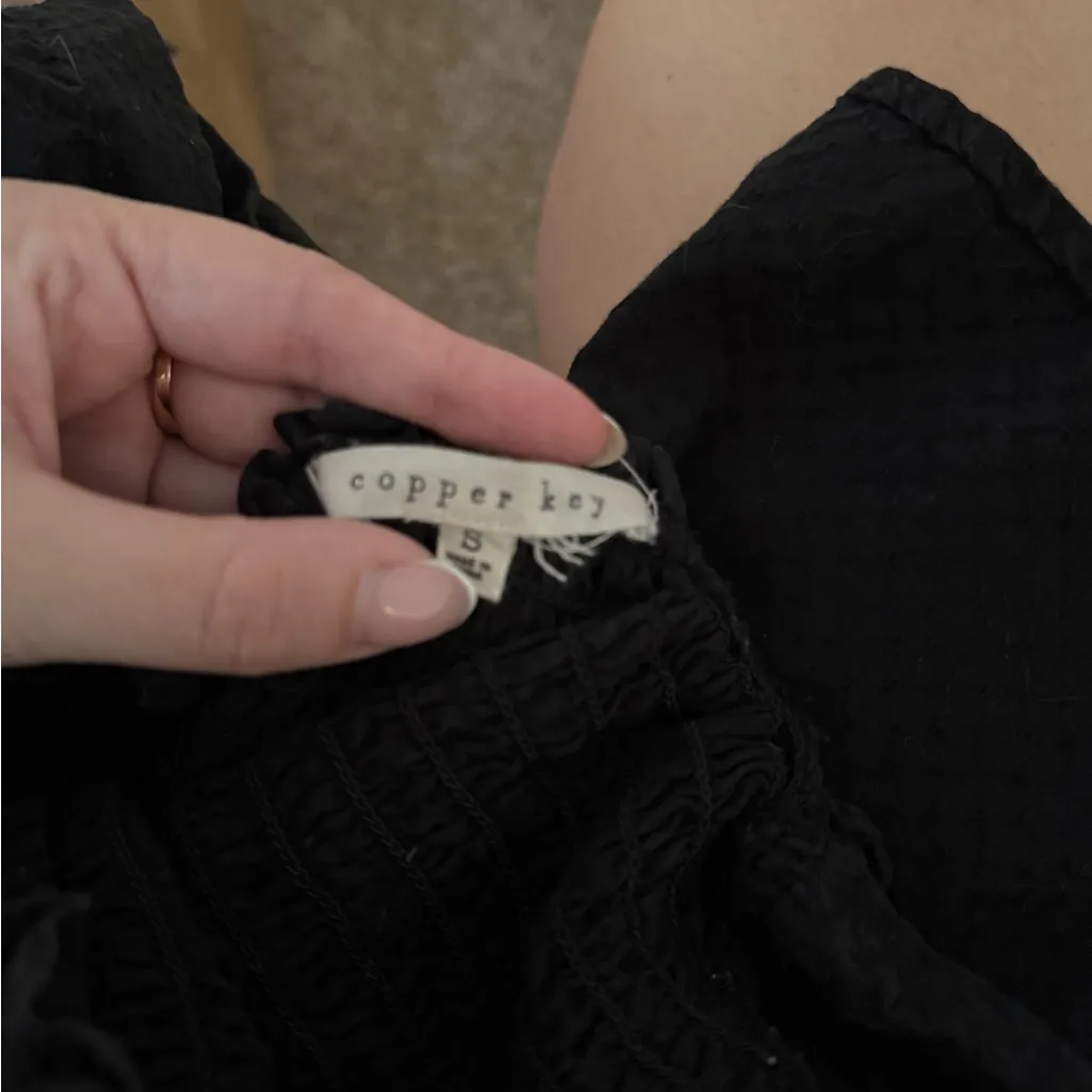 Black Mini Dress - Image 2