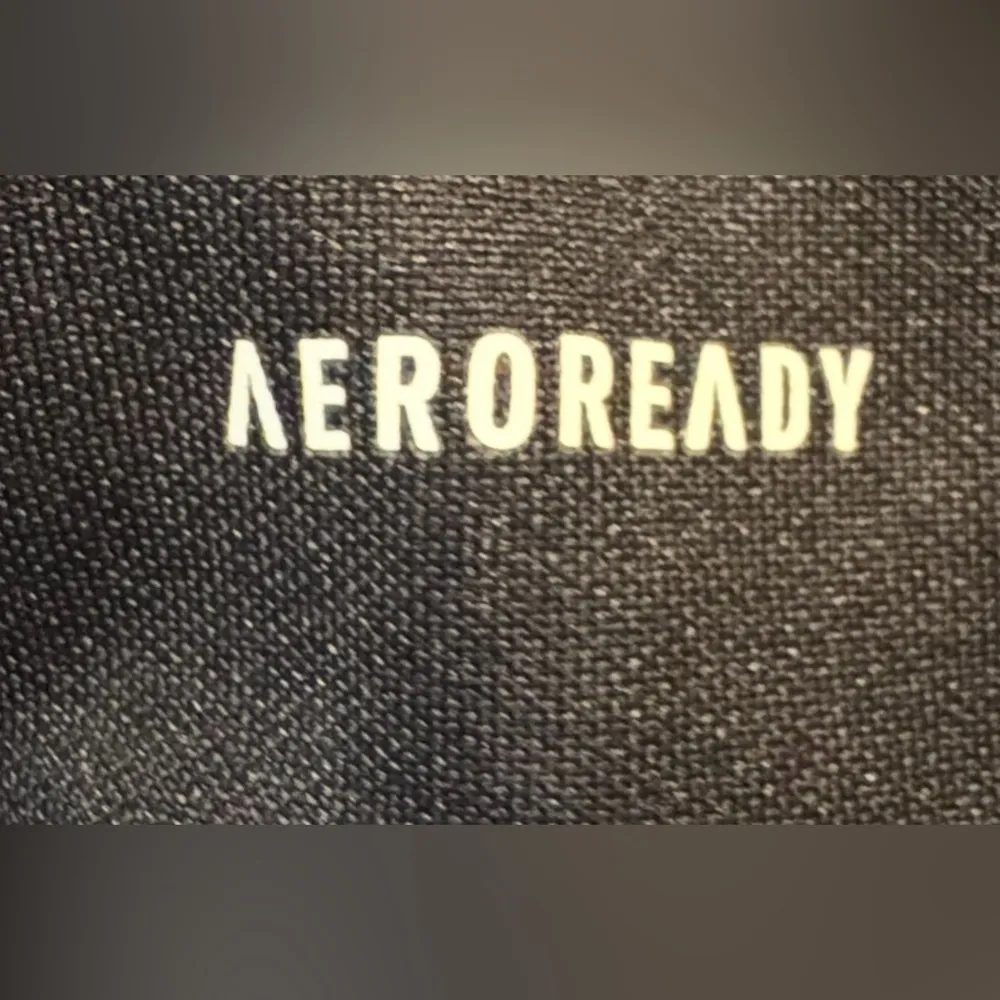 Women’s Adidas athletic jacket - 2 SNAGS - black & white - size Large - Image 10