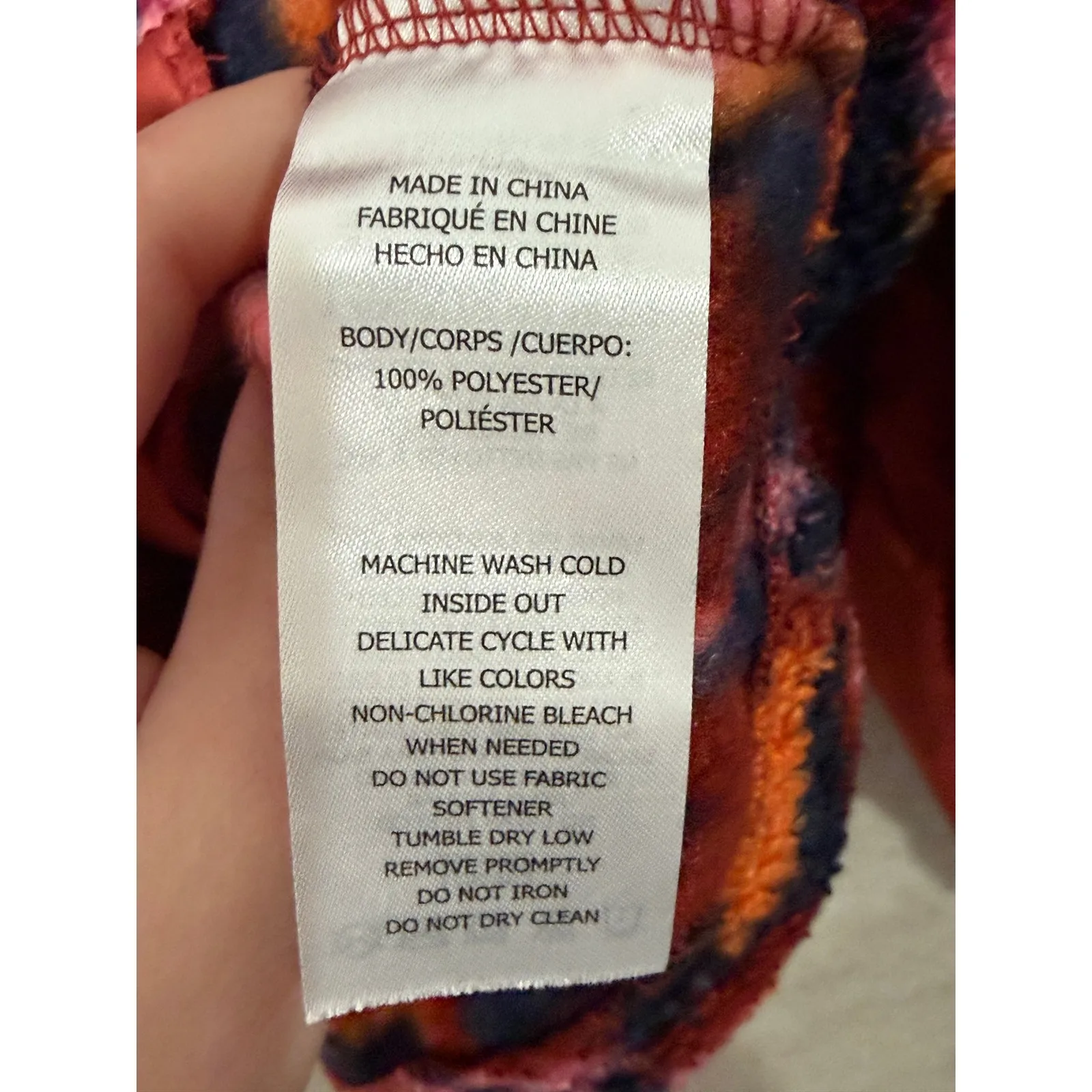 SAGE COLLECTIVE Faux Shearling Pullover Jacket 1/4 Zip Size Large Activewear Red - Image 6