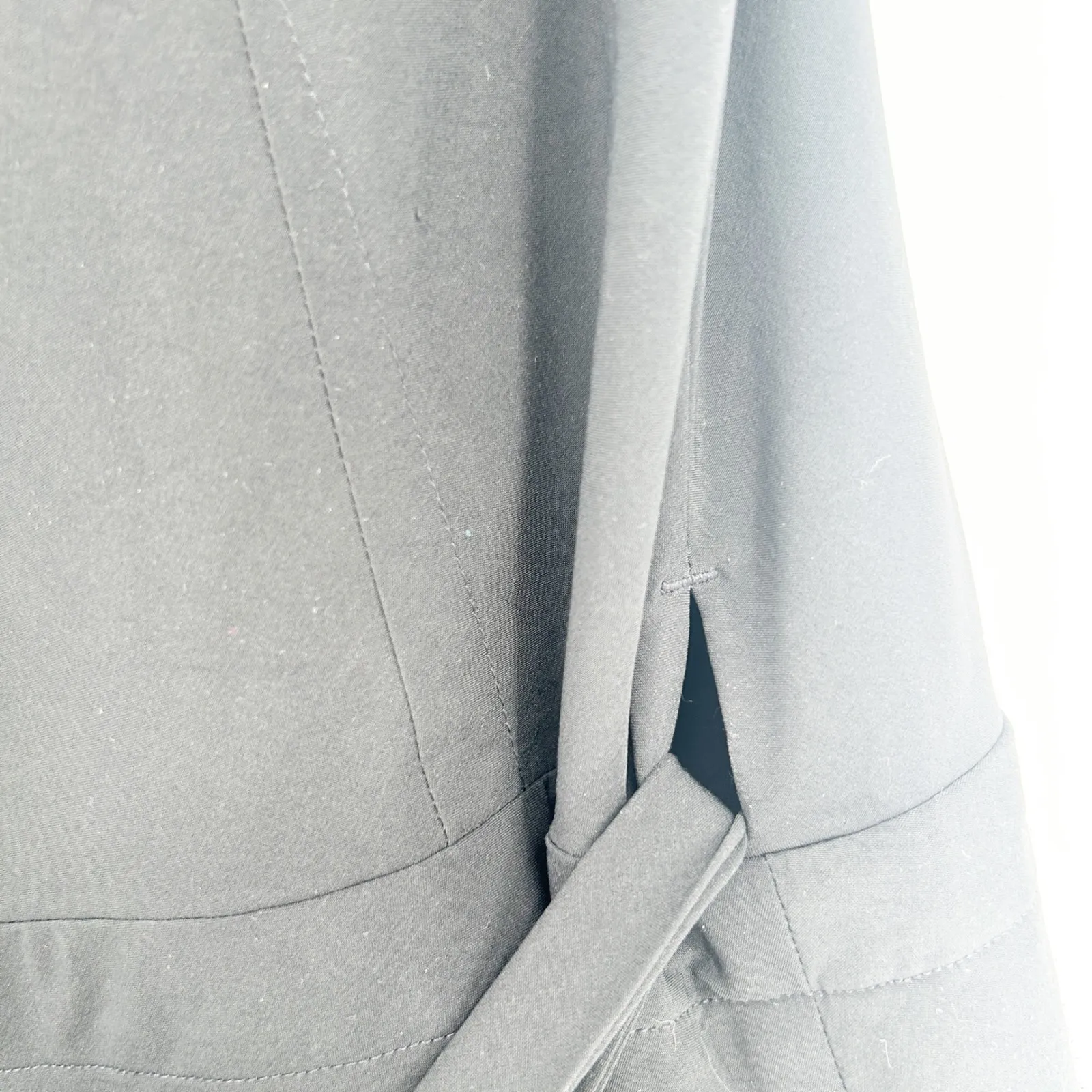 KOSAN TRAVEL CO Womens Convertible Ultimate Go Travel Wrap Midi Dress Size S Black - Image 10