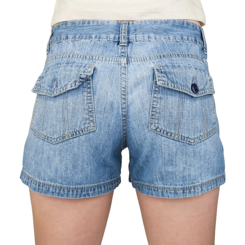 Vintage 90s Unionbay Denim Cargo Shorts - Image 9