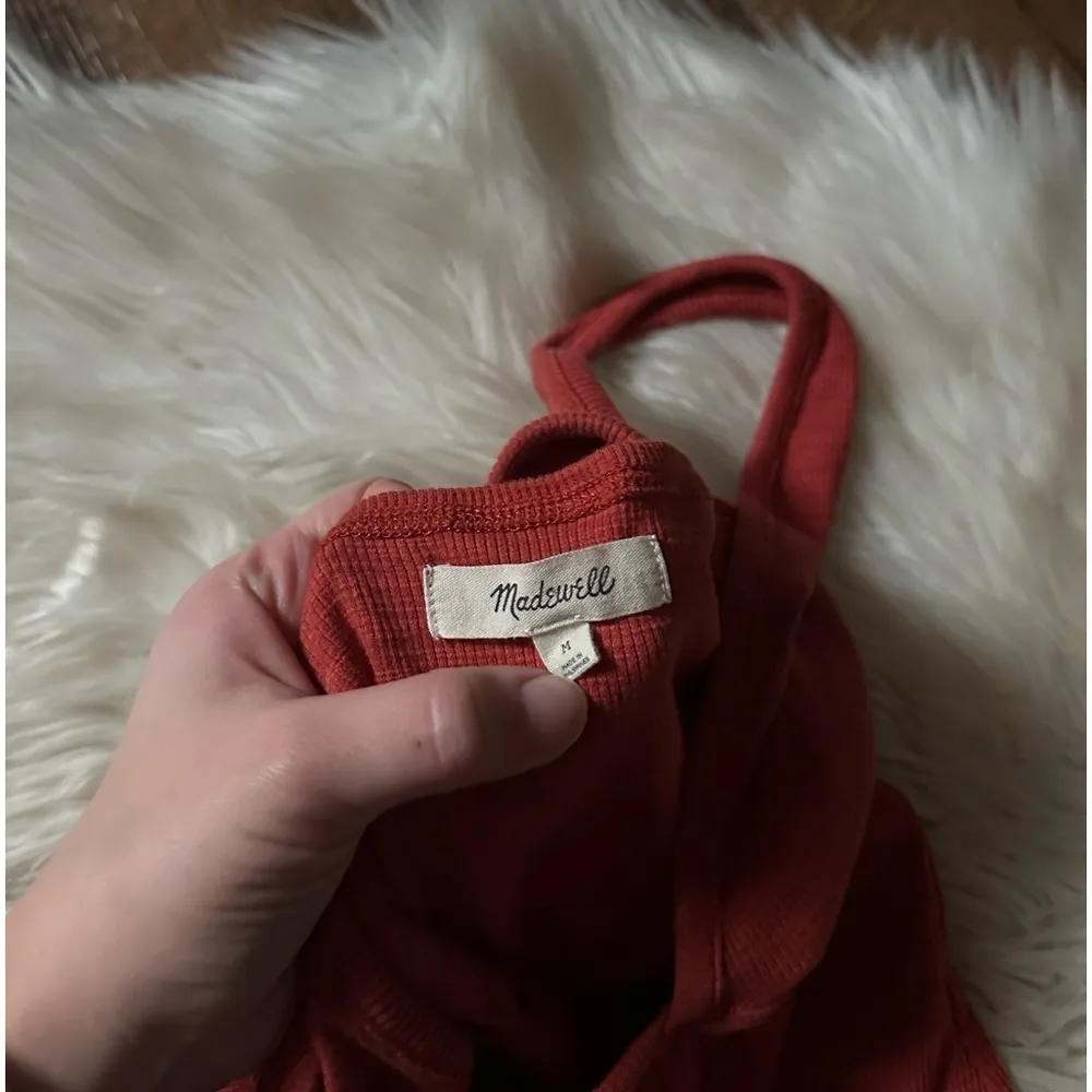 MADEWELL Deep V-Neck Thong Bodysuit - Image 6