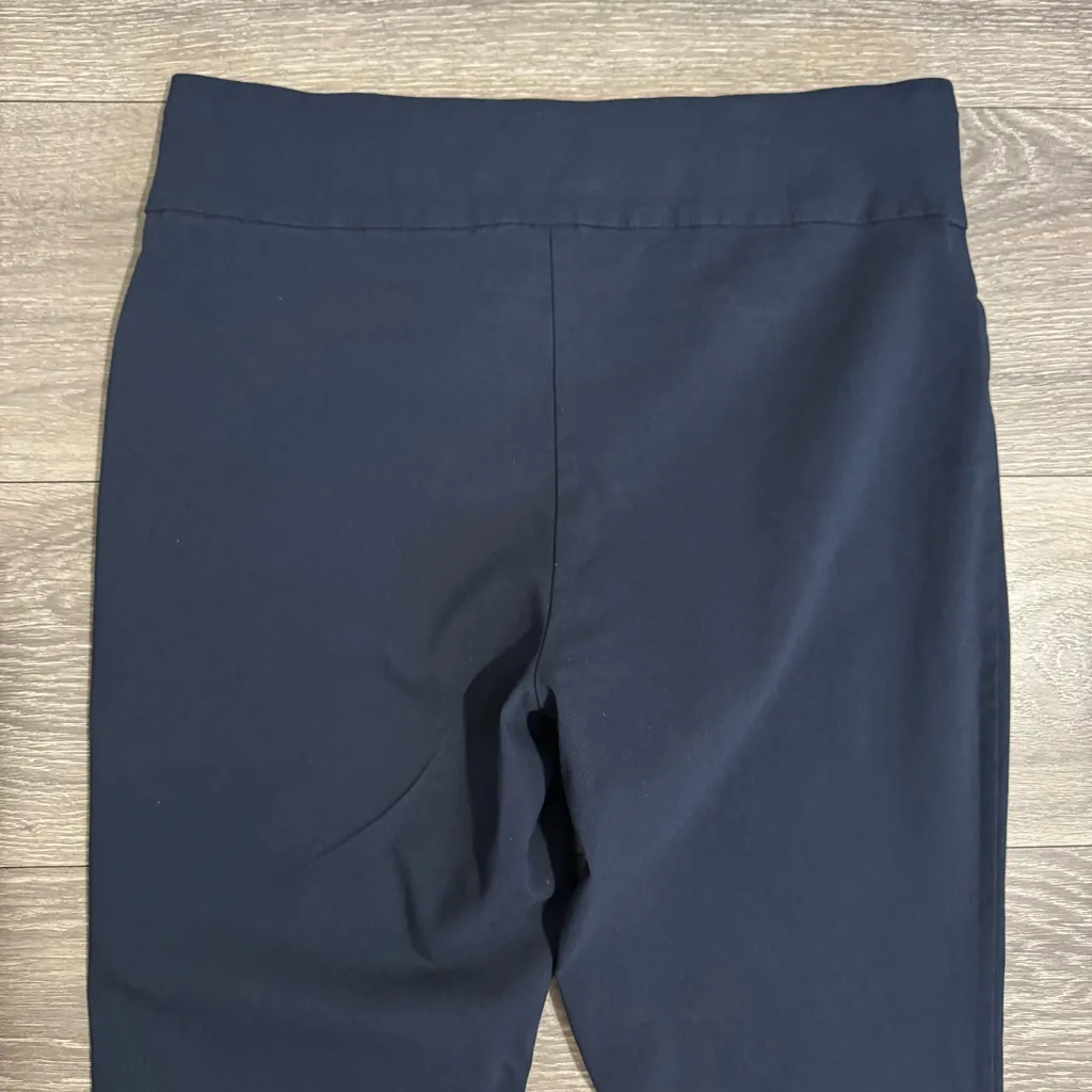 Van Heusen Women Dark Blue Stretch Extensible Slim Business Casual Pants Size 10 - Image 5