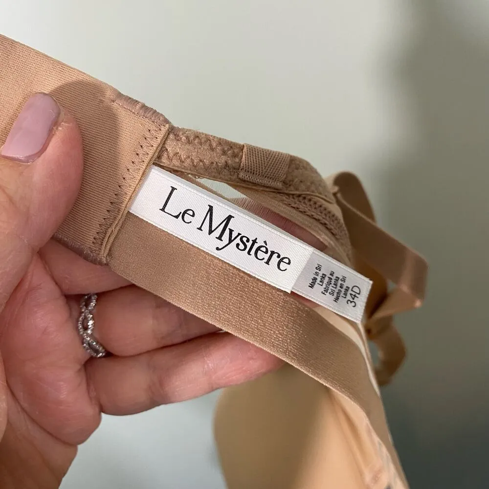 Le Mystere Natural Second Skin Convertible Demi Contour Bra Size 34D NWT - Image 6