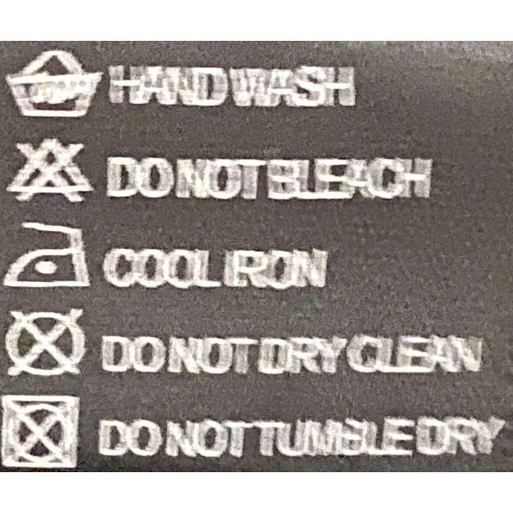 Vestique Black Floral One Shoulder Long Sleeve short Dress Women's Sz Small - Image 6