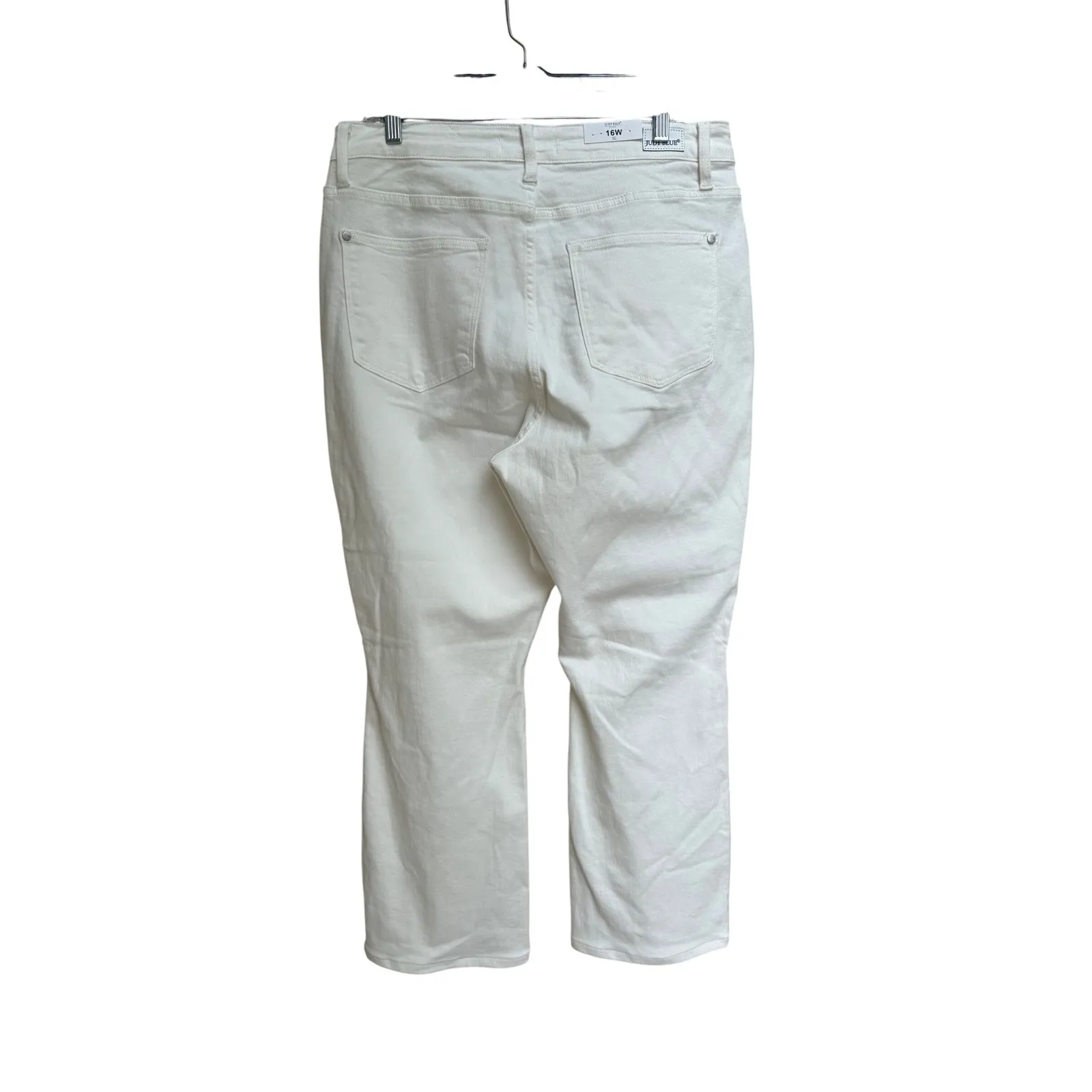 Judy Blue White Denim Bootcut Jeans Size‎ 16W NWT - Image 4