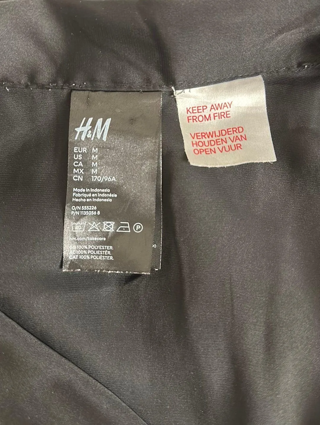 Black Silky Pajama Set - Image 4