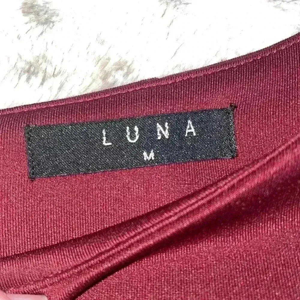 Women’s Maroon Luna Dress - Image 3
