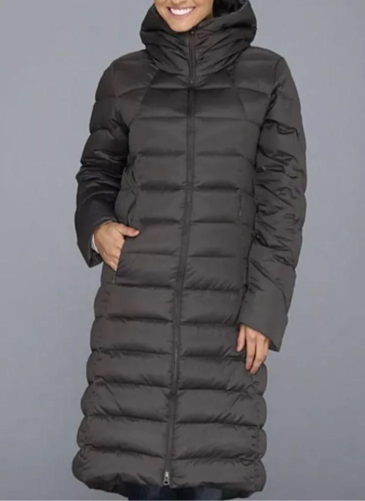 Patagonia Downtown Loft Parka Black Goose Down Womens XS Puffer Coat - Image 2