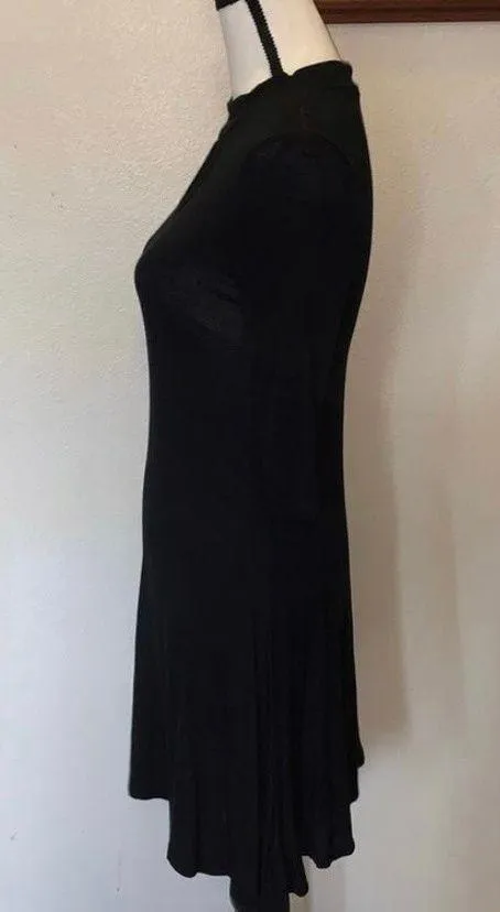 Rue 21 black keyhole Asymmetrical knee length dress - Image 4