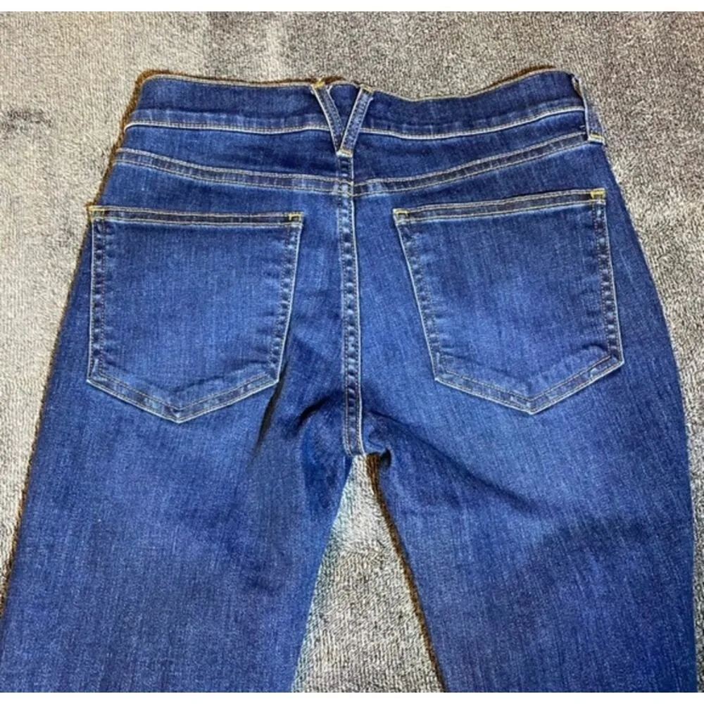 Veronica Beard Brooke Skinny Mid-Rise Bright‎ Blue Cut #318 ( 25/0 ) - Image 6