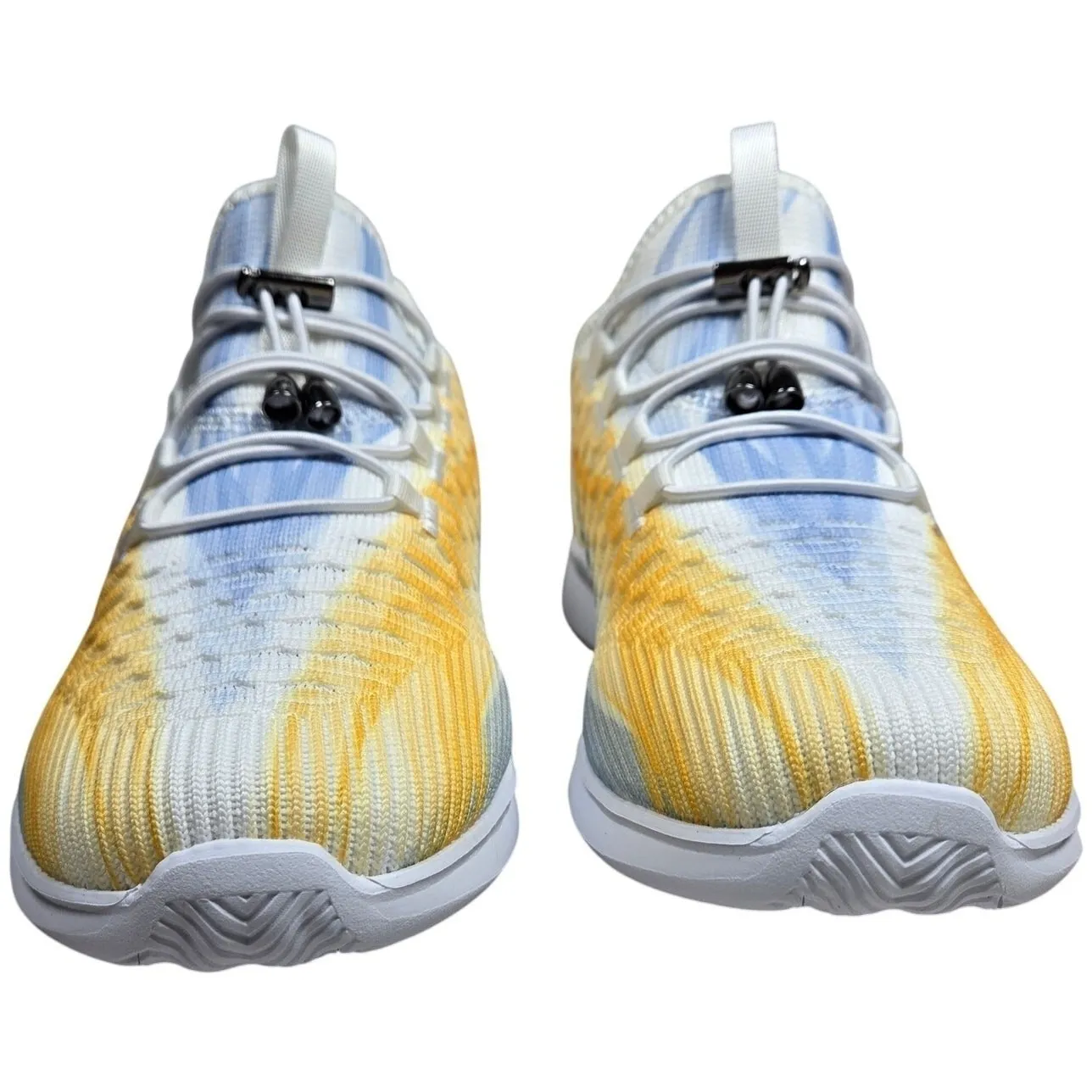 Propét Women's Travelbound Sneaker in White/Lemon 6 XX Wide NIB White - Image 2