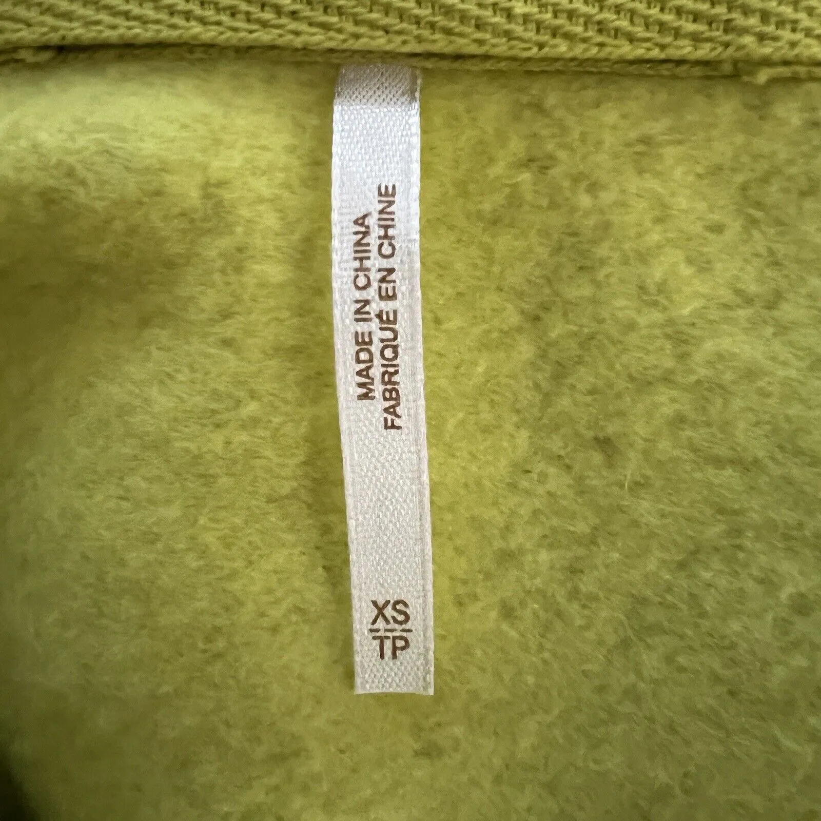 Free People Sweater‎ Womens XS Chartreuse Huntington Oversized Comfy Lagenlook - Image 6