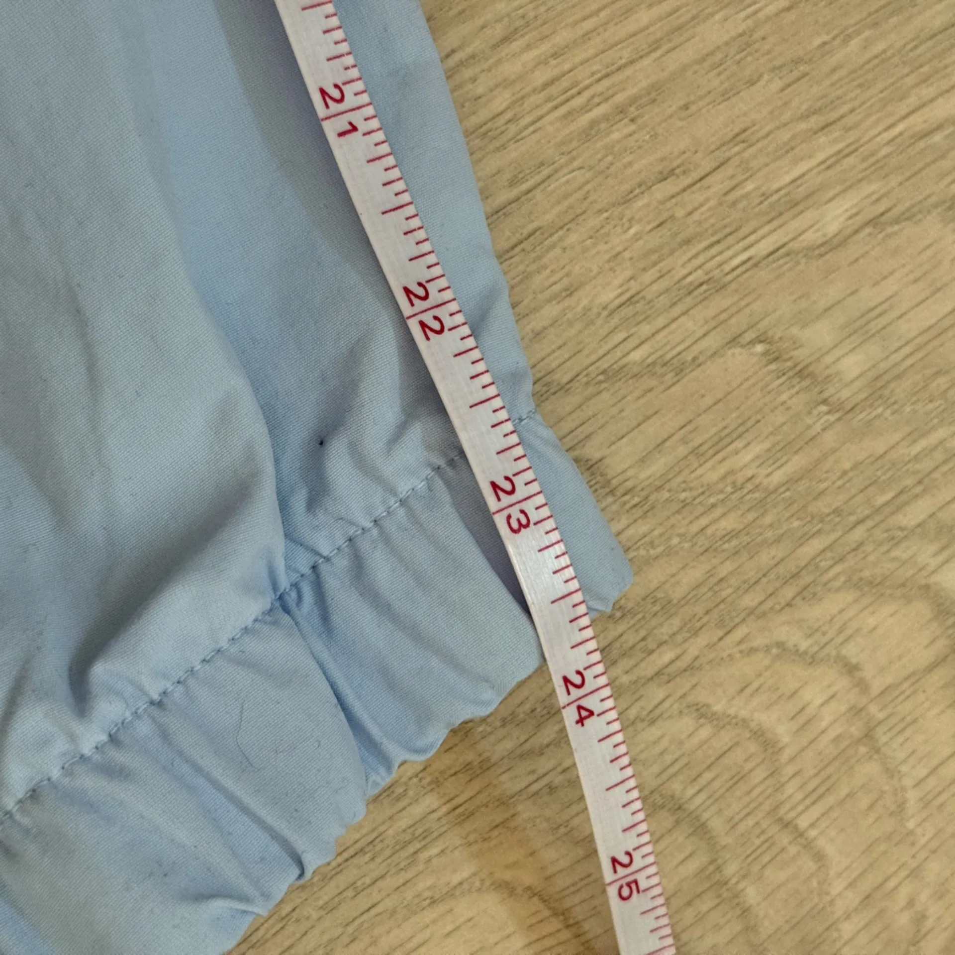 NWT Adidas Essentials 3-Stripes Woven 7/8 Sportswear Pants | Glow Blue | 2X - Image 11