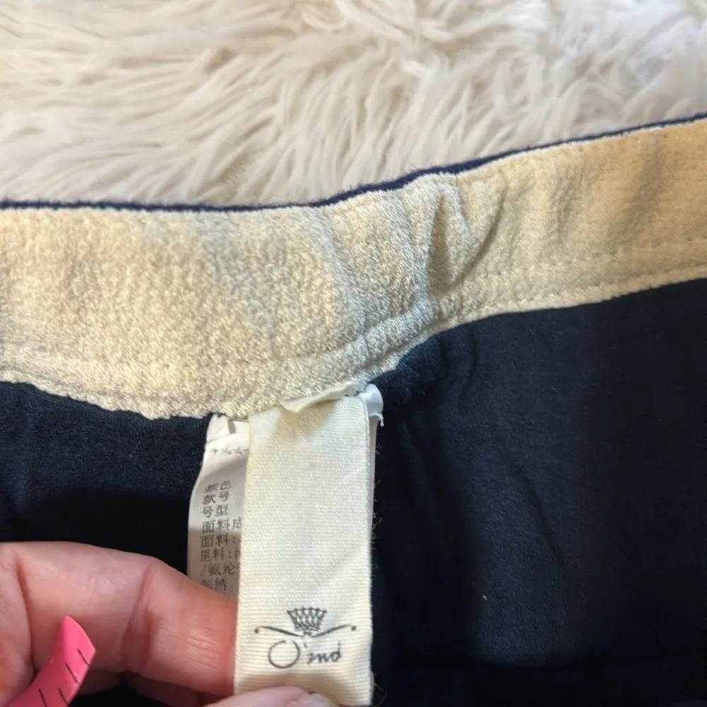 O’2nd thick bloomer embroidered shorts size 1/ Blue - Image 7