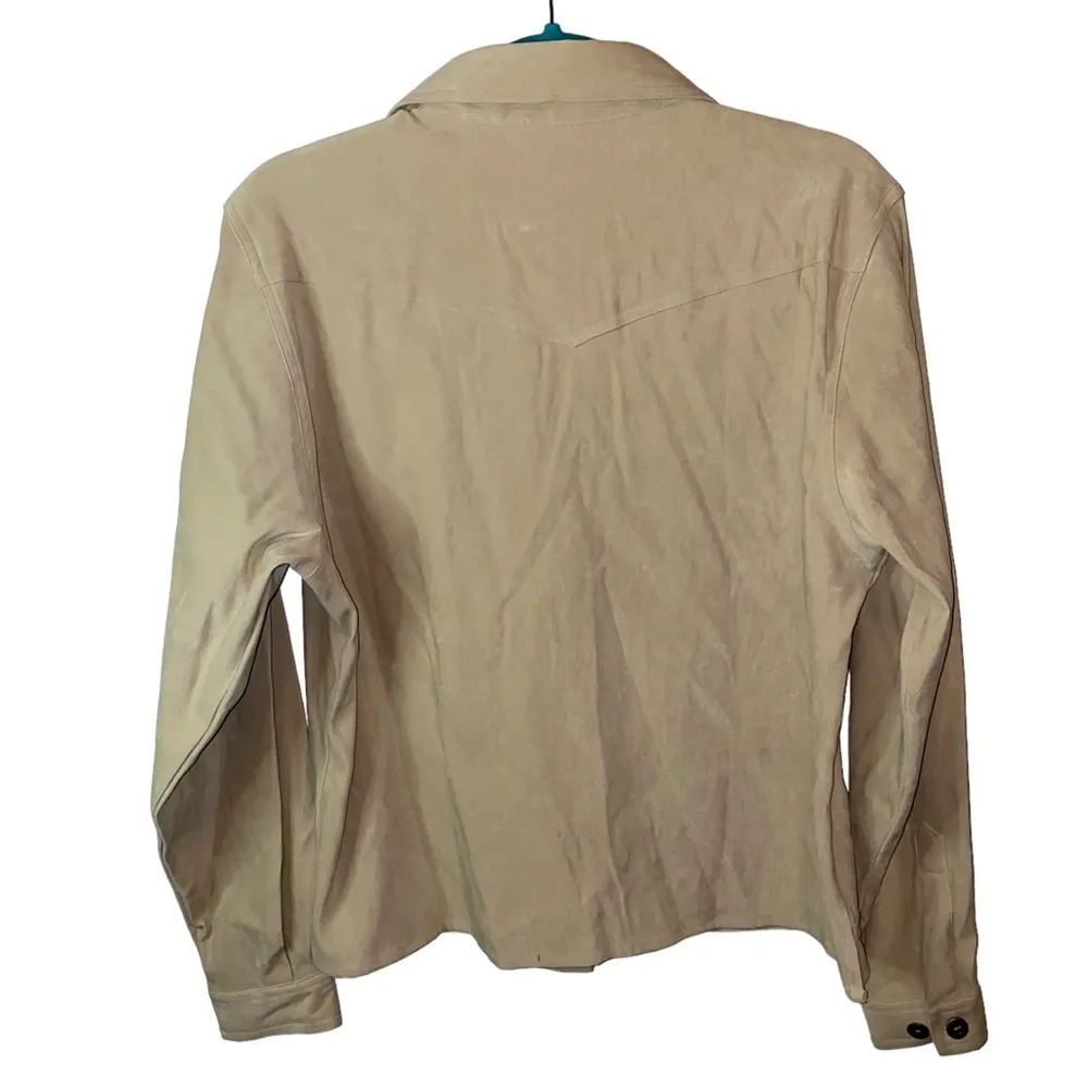 Wrangler Vintage Button Down Long Sleeve Blouse - Image 3