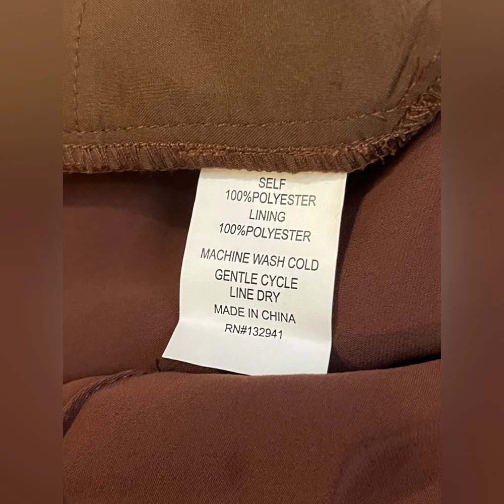 Amanda Uprichard Paris Pants in Brown Size XS - Image 5