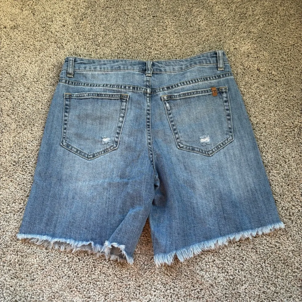 Joe's Jeans Women's Denim Frayed Hem Shorts Size 26 - Image 6