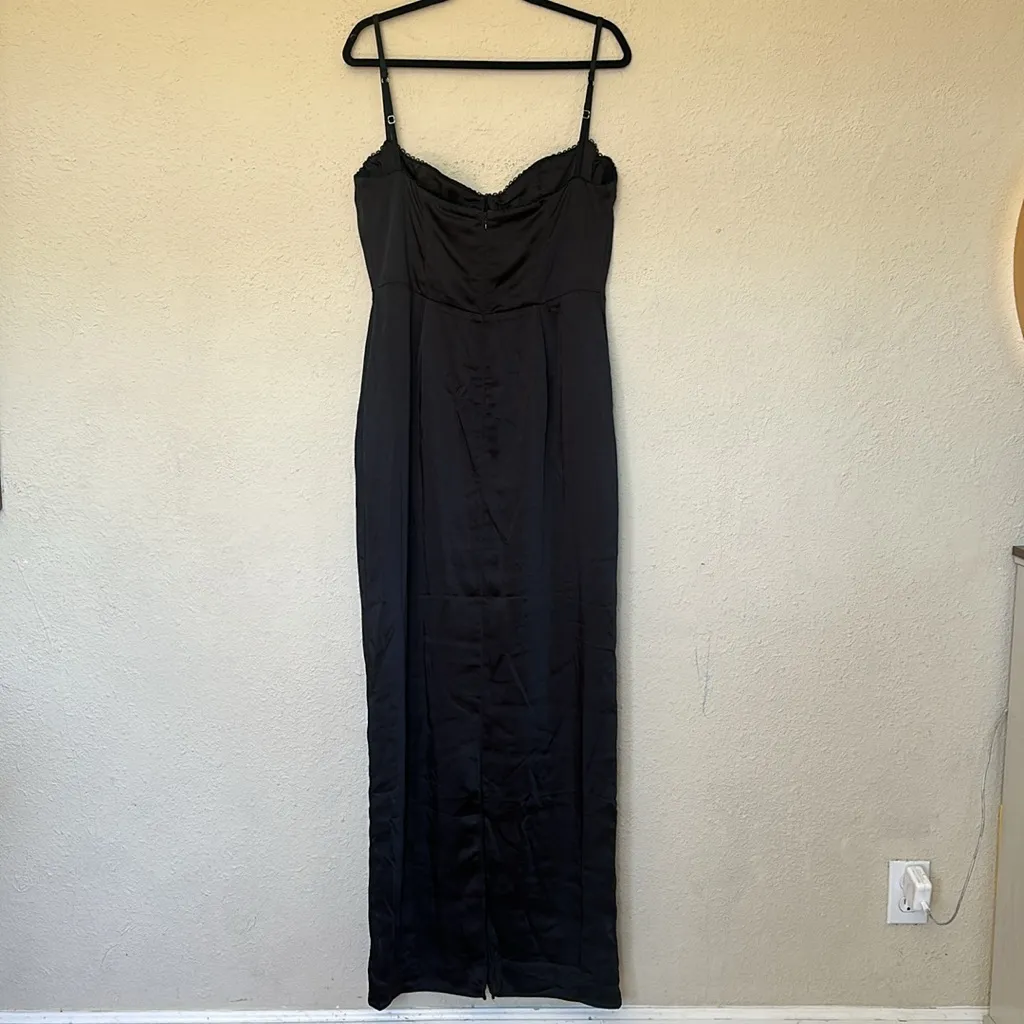 HOUSE OF CB 'Stefania' Black Corset Maxi‎ Dress Size XL A-C NWOT - Image 6