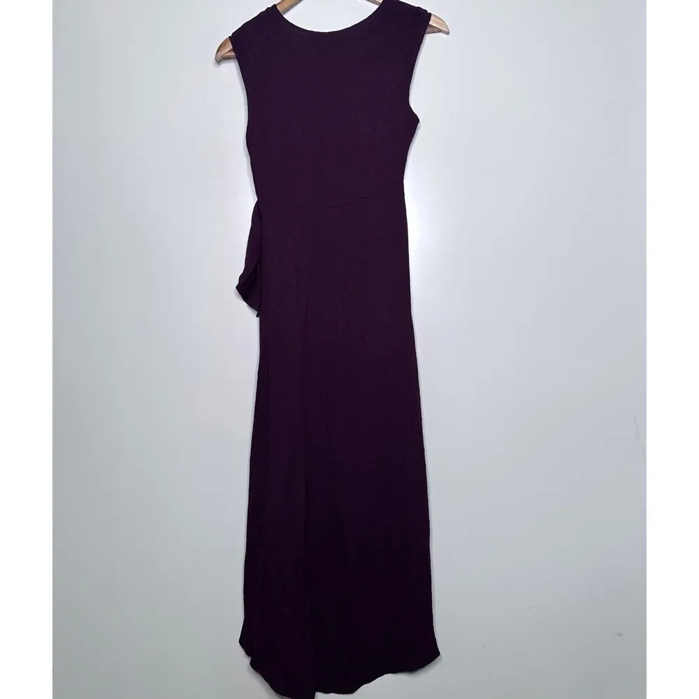 Tracy Reese Anthropologie NWT Wine Vermont Faux Wrap Midi Dress Size 0 - Image 21