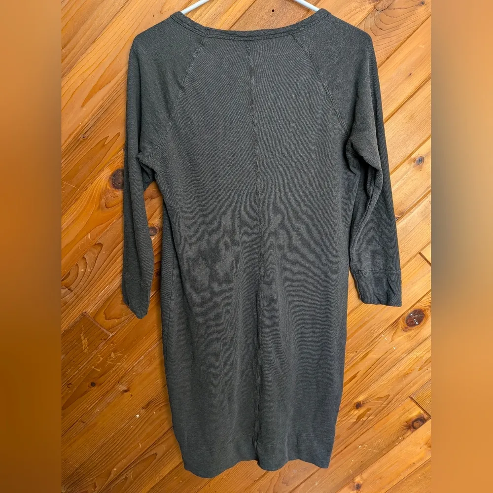 James Perse Sweatshirt Dress Size 2/Medium - Image 5