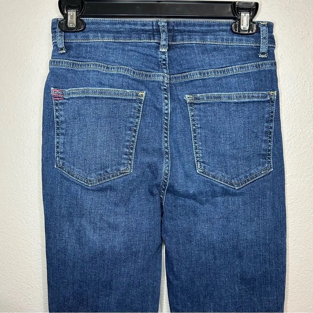 Urban Outfitters BDG high waist raw hem flare jeans women's size 27 - Image 5