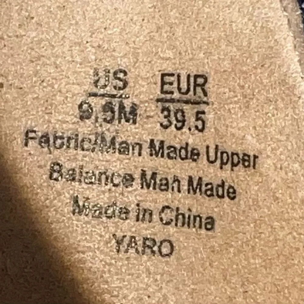 Sam‎ Edelman Yaro Denim Striped Strappy Chunky Heel Sandal - Image 7