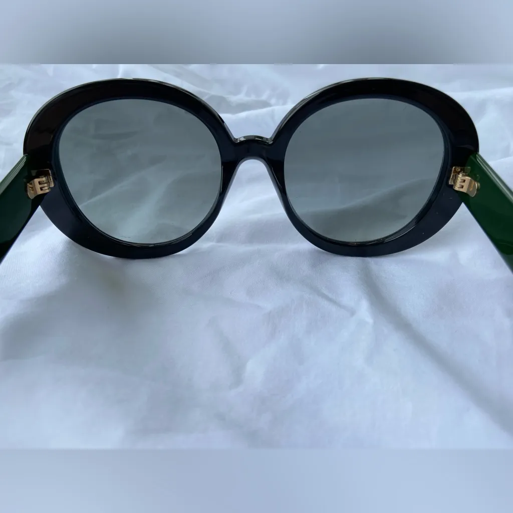 Gucci Sunglasses, Double G‎ Logo, Oversize, Classic. - Image 13