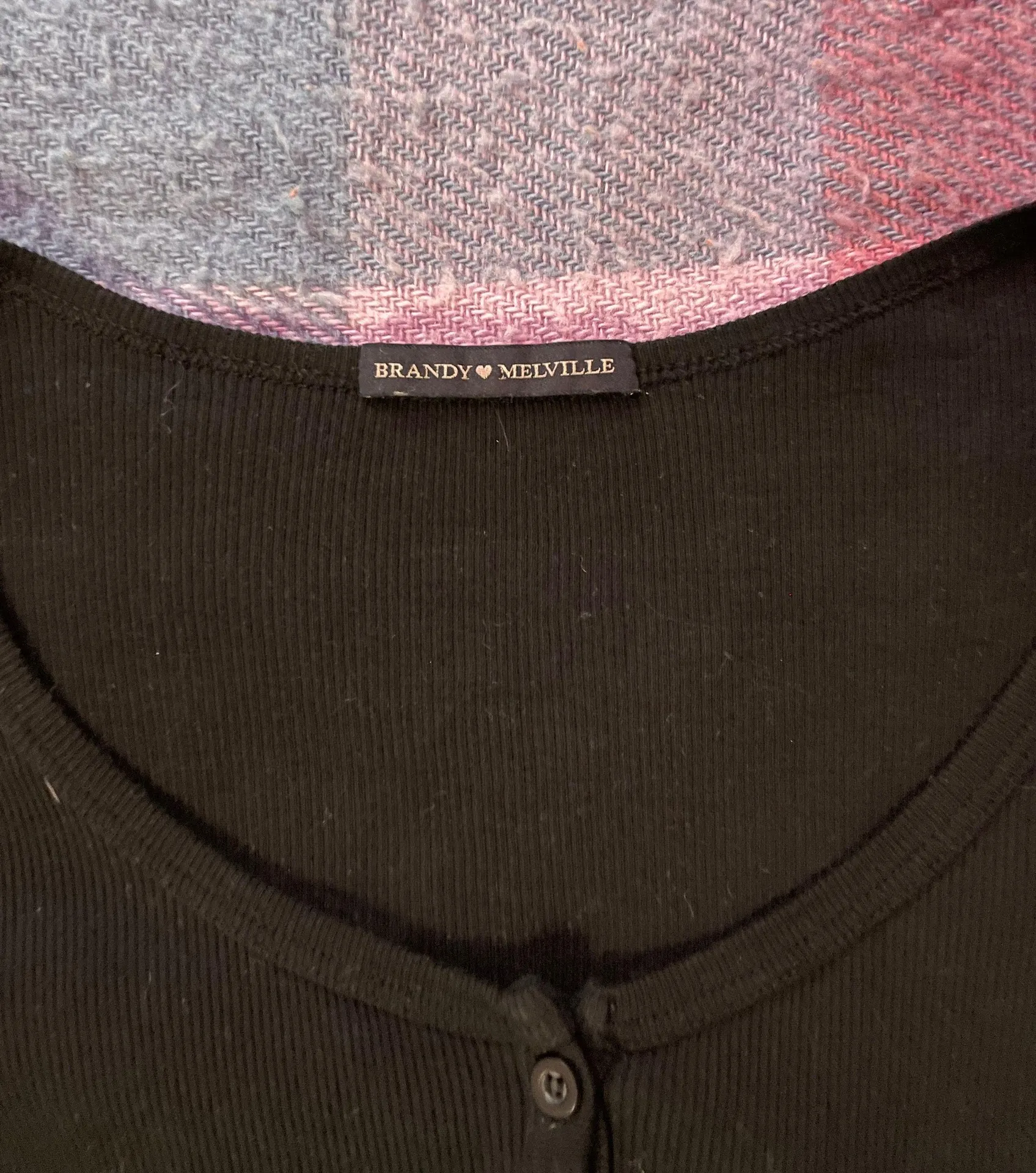 Brandy Melville Black Zelly Top - Image 3