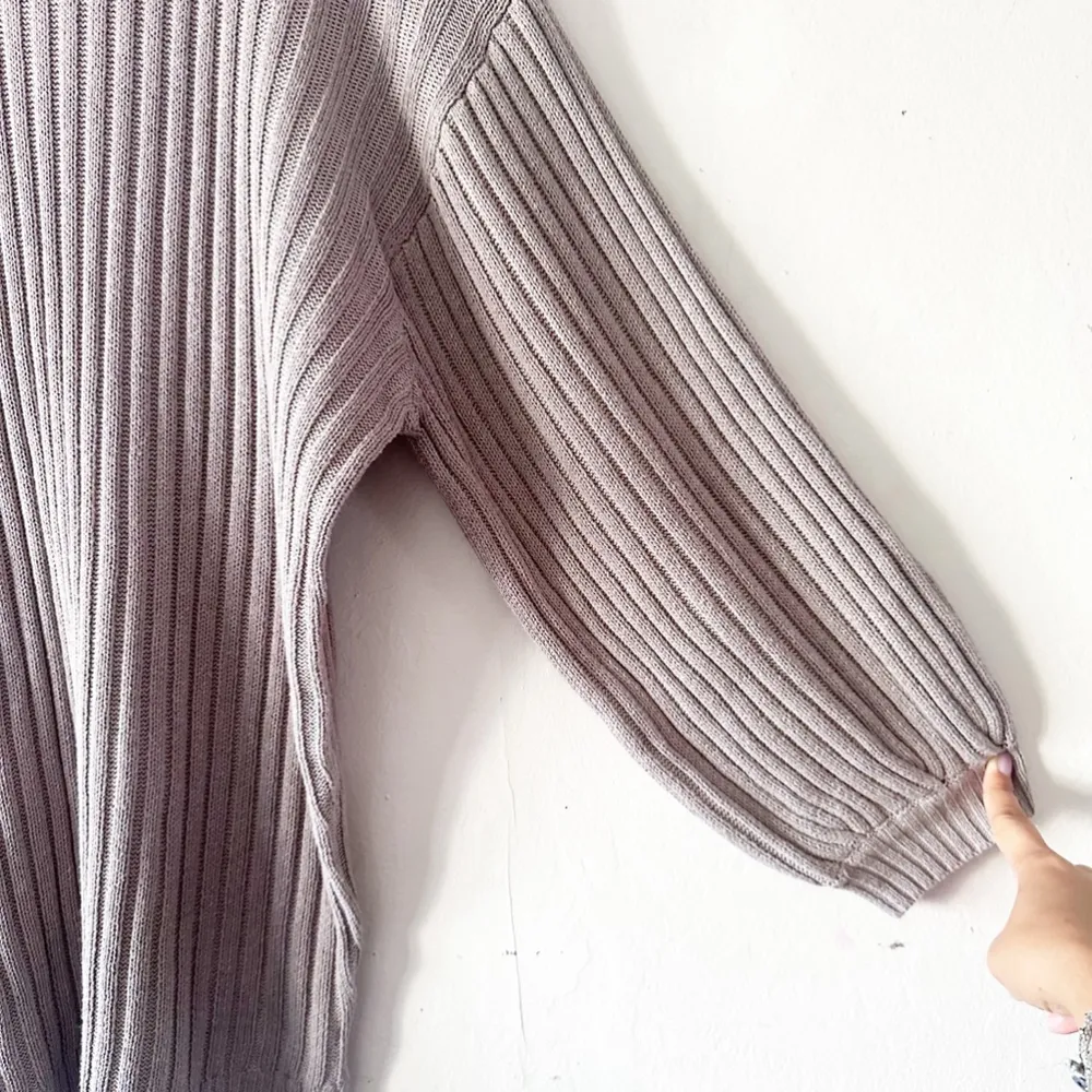 Urban Outfitters UO Jill Turtleneck Sweater Mini Dress Grey Women’s Large - Image 7