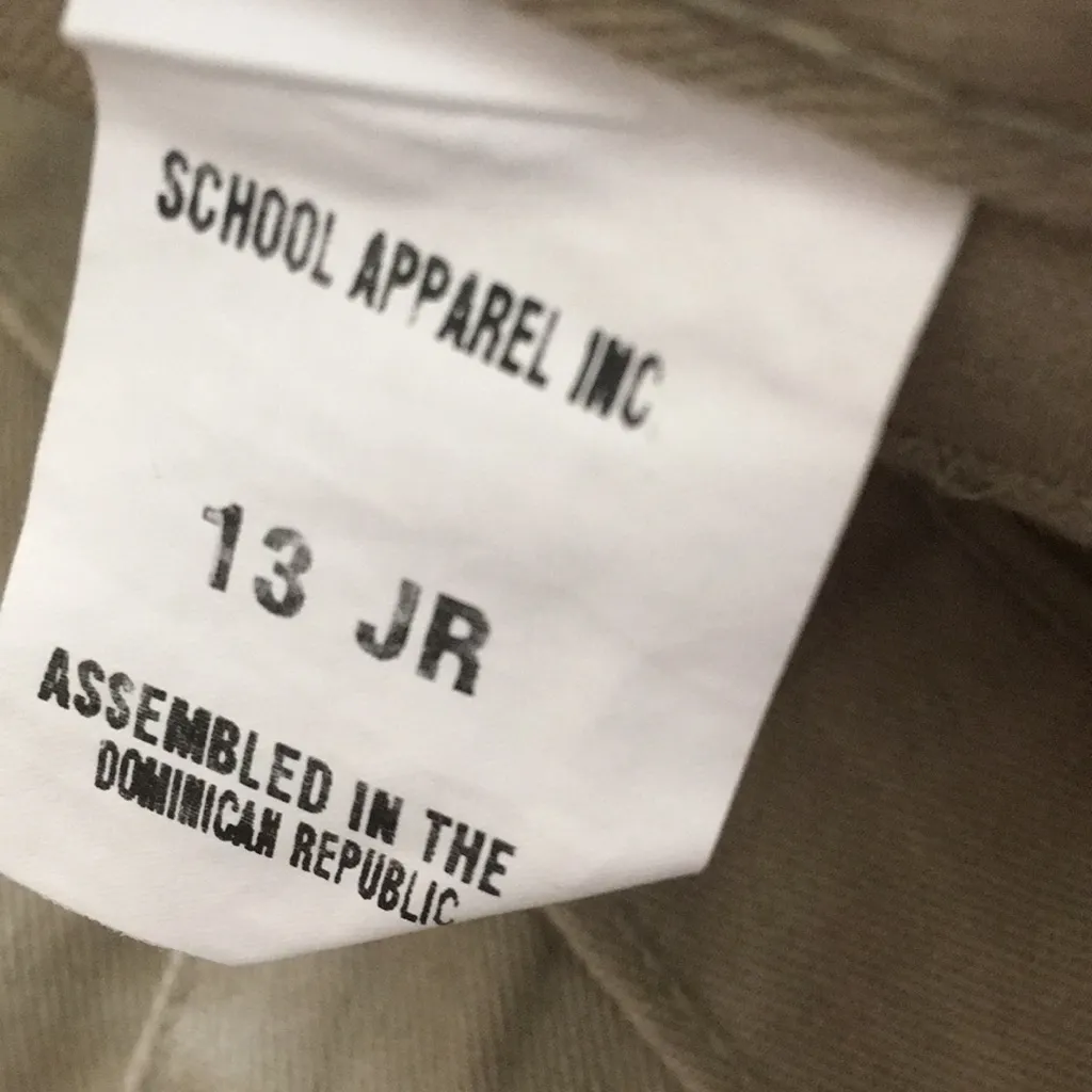 FINAL MARKDOWN Junior uniform skirt 13 Tan Size undefined - Image 4