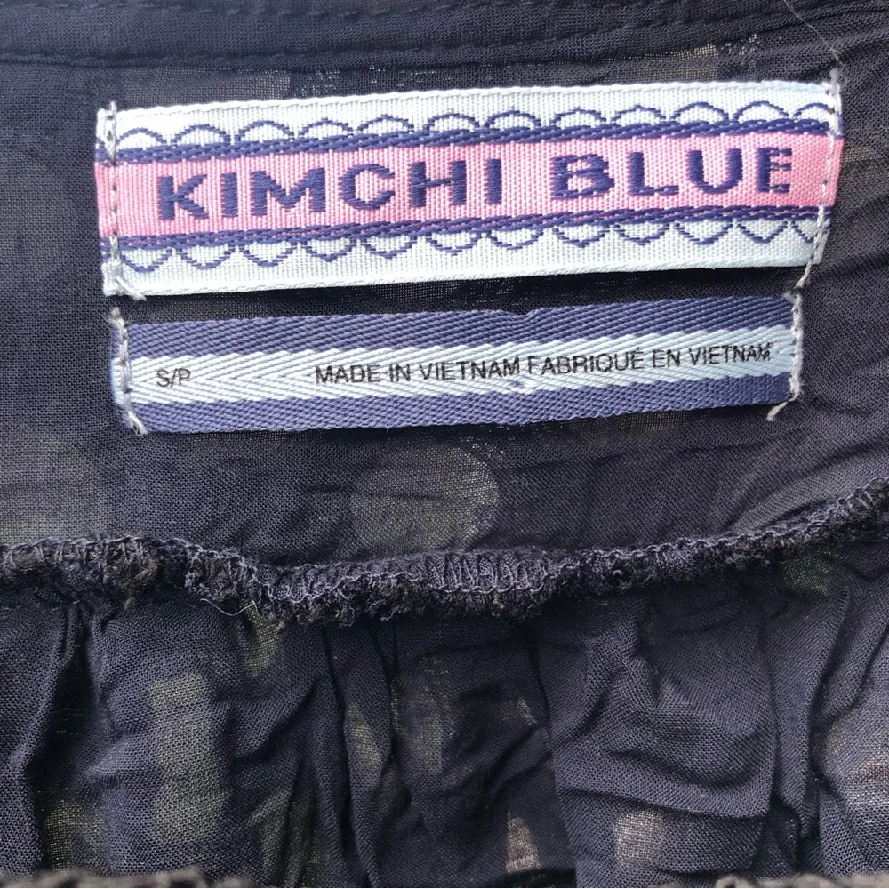 KIMCHI BLUE UO Moe Dot Lace Mini Dress S - Image 7