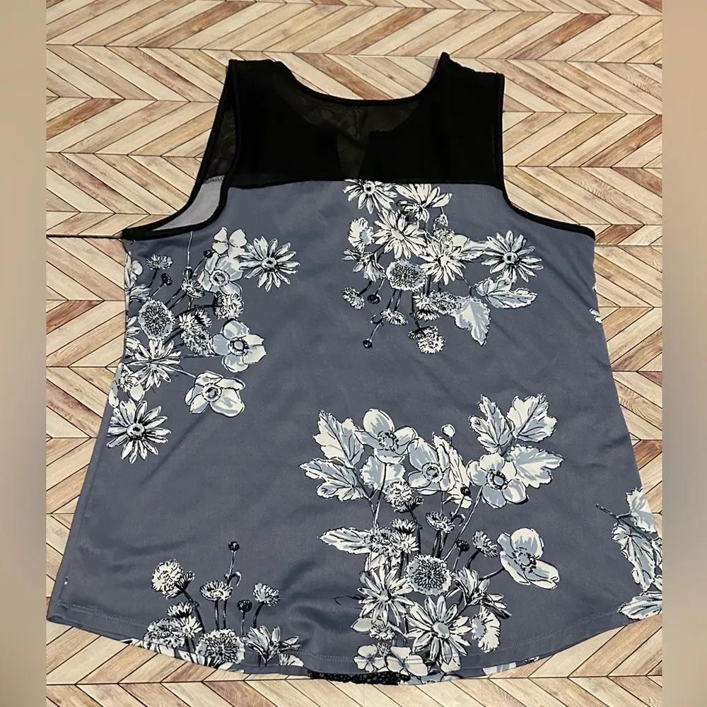 Maurices Lace Floral Womens Dressy Cute Size Medium Tank Top - Image 5